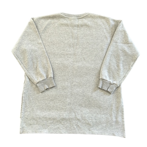 Adidas. Size Small. Grey Crewneck Sweatshirt. - Picture 2 of 3